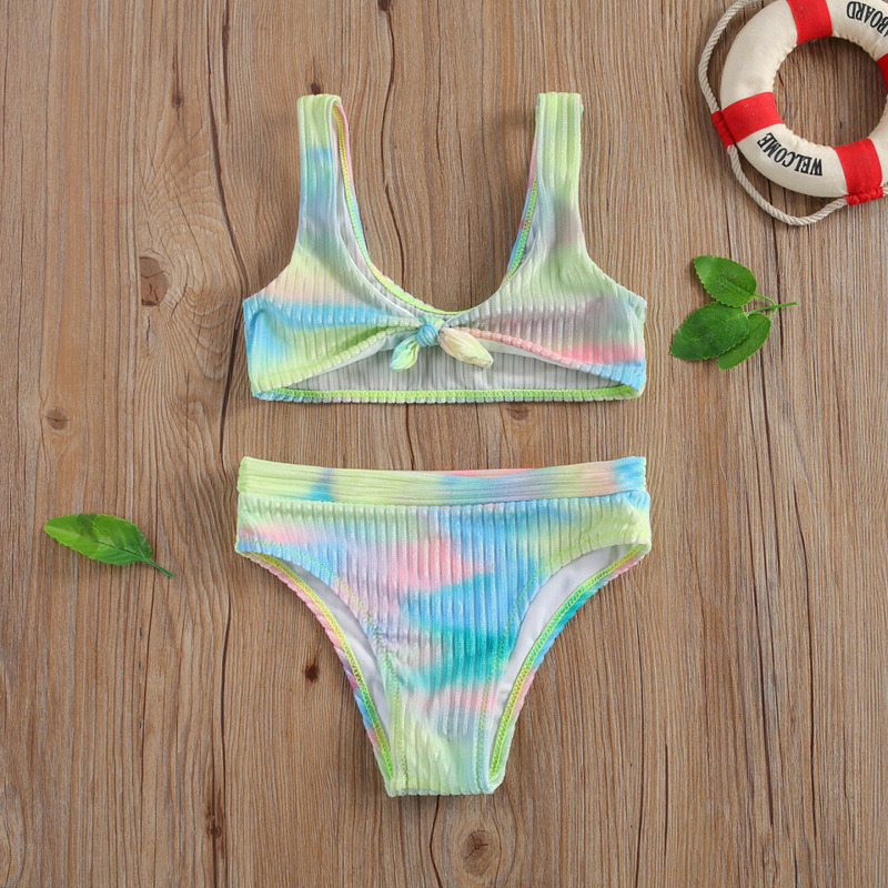 Costum de baie multicolor din 2 piese (marime: 160)