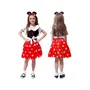 Costum Minnie Mouse, Jokomisiada, Pretty Minnie Girl, Potrivit pentru 120-140 cm, Marime L/XL, Red - 7