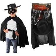 Toi-toys - Costum Zorro format din Pelerina, Masca si Palarie  TT12526A