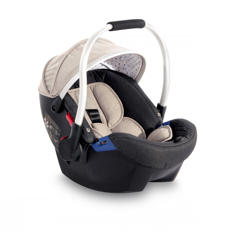 Lorelli - scaun auto rimini, 0-13 kg, bej/negru