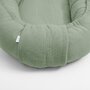 Cosulet bebelus, New Baby, Pentru dormit, Baby Nest 80 x 50 cm, Din muselina, Din materiale certificate Oeko Tex Standard 100, Salvia - 5