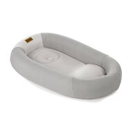 Cosulet confortabil pentru bebelusi, Jane, Joy Baby Nest, Material respirabil 3D, Cu perna pentru prevenire plagiocefalie, Star