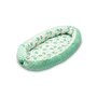 Sensillo - Suport de dormit Cosulet cuib Minky , Arici, din Bumbac, 70x30 cm, Verde - 9