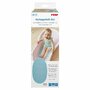 Reer - Covoras de baie antialunecare cu ventuze, din cauciuc natural, antibacterian, oval, 42 x 25 cm, albastru, MyHappyBath Mat,  76023 - 2