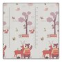Covoras de joaca, Bebe Stars, Pliabil, Impermeabil, 150 x 150 cm, BPA Free, Conform cu standardul european de securitate EN71, Multicolor - 3