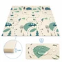 Covoras de joaca, Bocioland, Forest Road, Pliabil, Protectie impotriva loviturilor, Dimensiune mare, 180 x 150 cm, Cu Imprimeu pe ambele parti, Potrivit pentru utlizare atat in interior, cat si in exterior - 4