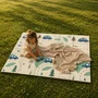 Covoras de joaca, Bocioland, Forest Road, Pliabil, Protectie impotriva loviturilor, Dimensiune mare, 180 x 150 cm, Cu Imprimeu pe ambele parti, Potrivit pentru utlizare atat in interior, cat si in exterior - 10