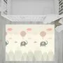 Covoras de joaca, Bocioland, Grey Elephant, Pliabil, Protectie impotriva loviturilor, Dimensiune mare, 180 x 150 cm, Cu Imprimeu pe ambele parti, Potrivit pentru utlizare atat in interior, cat si in exterior - 3