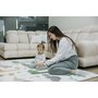 Covoras de joaca, FreeON, Magic Dino, Cu doua fete, Pliabil, Protectie impotriva loviturilor, 200 x 150 cm, Cu Imprimeu pe ambele parti, 0 luni+, Multicolor - 4