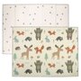 Covoras de joaca, FreeON, Magic Friends, Cu doua fete, Pliabil, Protectie impotriva loviturilor, 200 x 150 cm, Cu Imprimeu pe ambele parti, 0 luni+, Multicolor