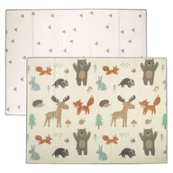 Covoras de joaca, FreeON, Magic Friends, Cu doua fete, Pliabil, Protectie impotriva loviturilor, 200 x 150 cm, Cu Imprimeu pe ambele parti, 0 luni+, Multicolor