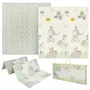 Covoras de joaca, Primabobo, Model elefantel, Pliabil, Impermeabil, 150 x 180 cm, BPA Free, Cu Imprimeu pe ambele parti, Geanta transport, Multicolor - 1