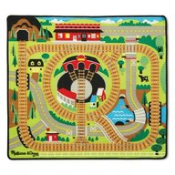 Melissa & Doug - Covoras de joaca si accesorii Calatorie cu trenuletul