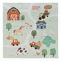 Covoras puzzle, Free2Play, Pentru copii, Din spuma, 91x91 cm, 9 bucati, 36 luni+, Farm - 1