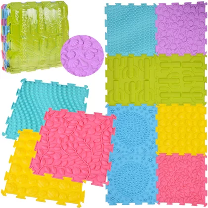 Covoras senzorial puzzle, 8 piese