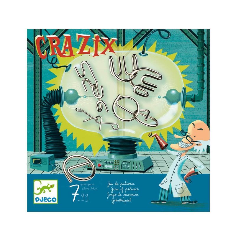 Djeco - jocuri metalice de logica crazix