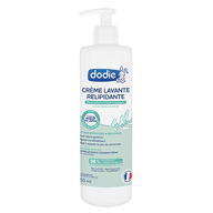 Crema de spalare relipidanta Dodie pentru piele atopica si uscata 3-in-1, 96% ingrediente de origine naturala, 450 ml
