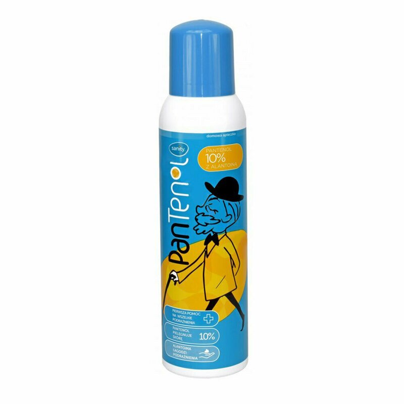 Sanity - crema spuma pantenol 10% si alantonina, 150 ml