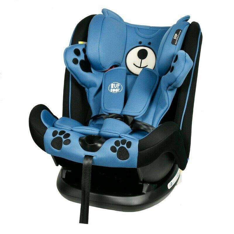 BUF BOOF - Scaun auto Mos Martin cu Isofix Blue Crocodile