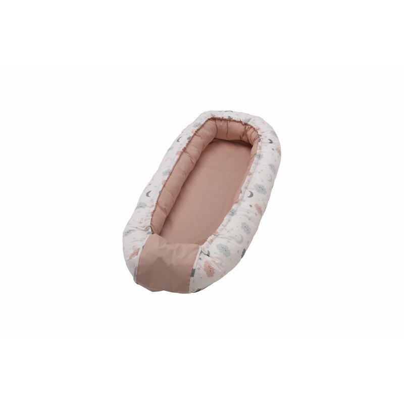 Somnart - cuib bebelusi baby nest, roz