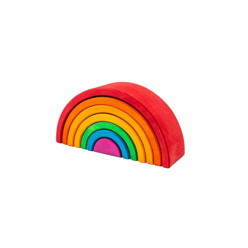 Marc toys - curcubeu mediu, jucarie handmade