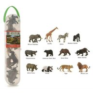 Collecta - Cutie cu 12 minifigurine Animale salbatice