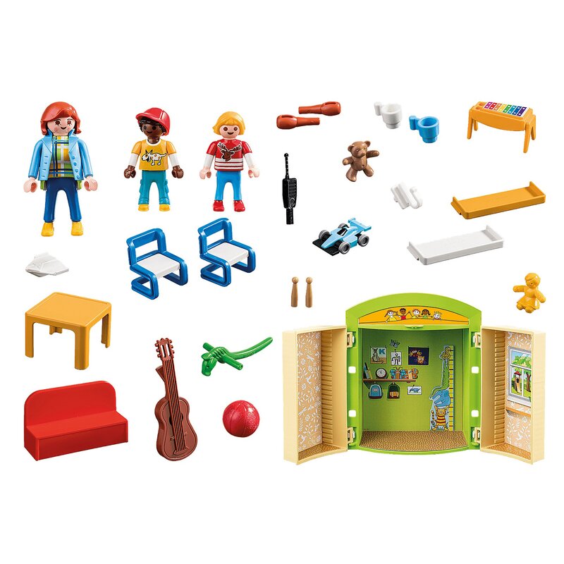 Playmobil - set de constructie cutie de joaca - prescolari city life