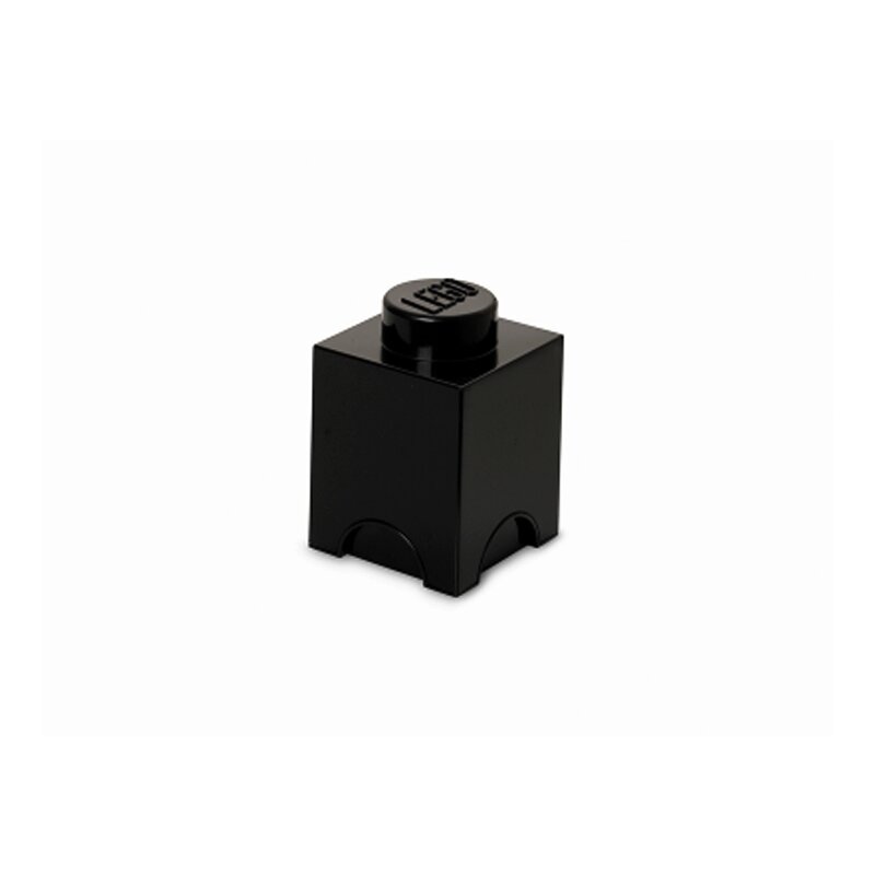 Cutie depozitare 1x1, negru
