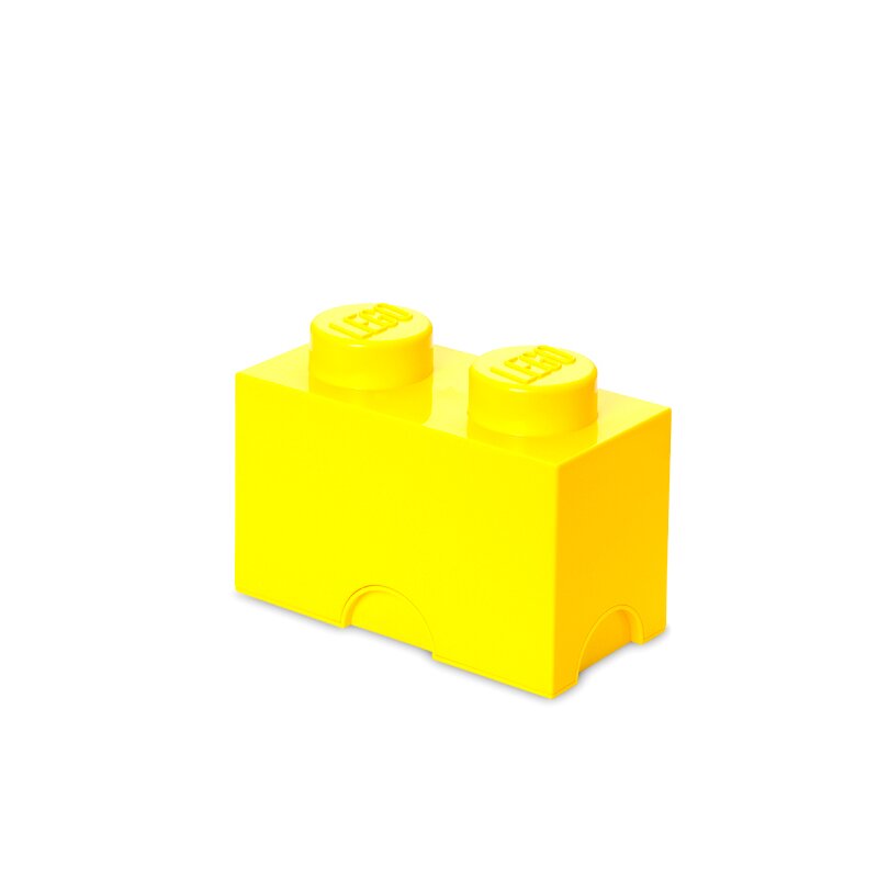 Cutie depozitare 1x2, galben