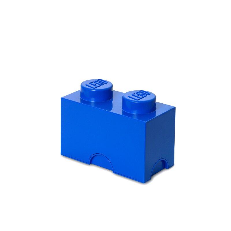 Lego - cutie depozitare 2 albastru inchis