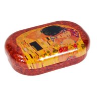 Fridolin - Cutie metalica pentru lentile de contact, Klimt The kiss