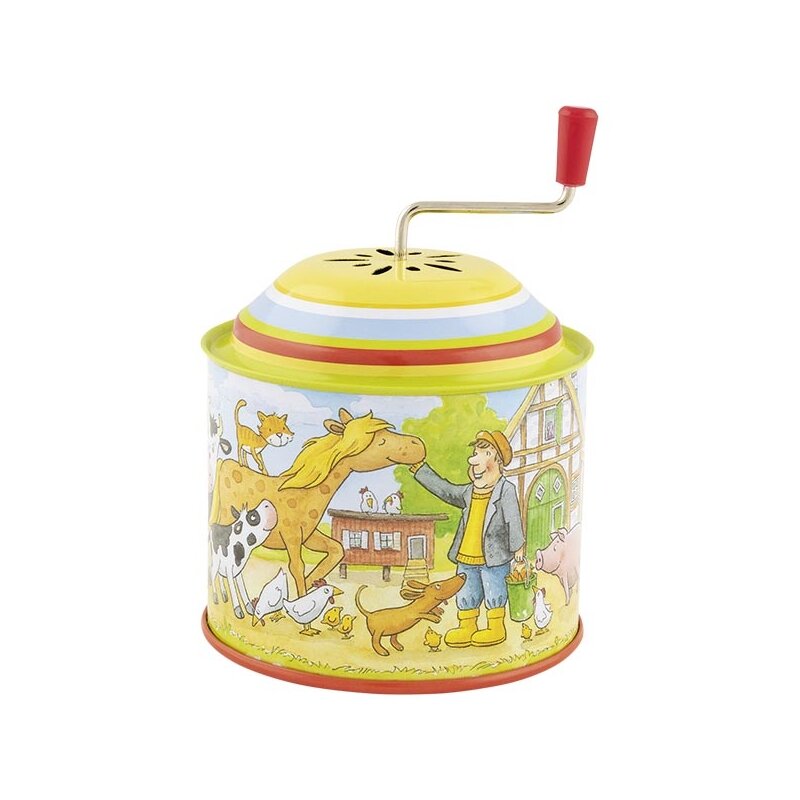 Goki - cutie muzicala cu manivela - melodie old mcdonald had a farm