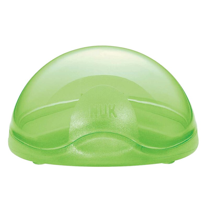 Nuk - port suzeta cutie, verde