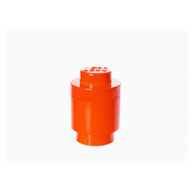 Cutie depozitare 1x1 rotunda, rosu