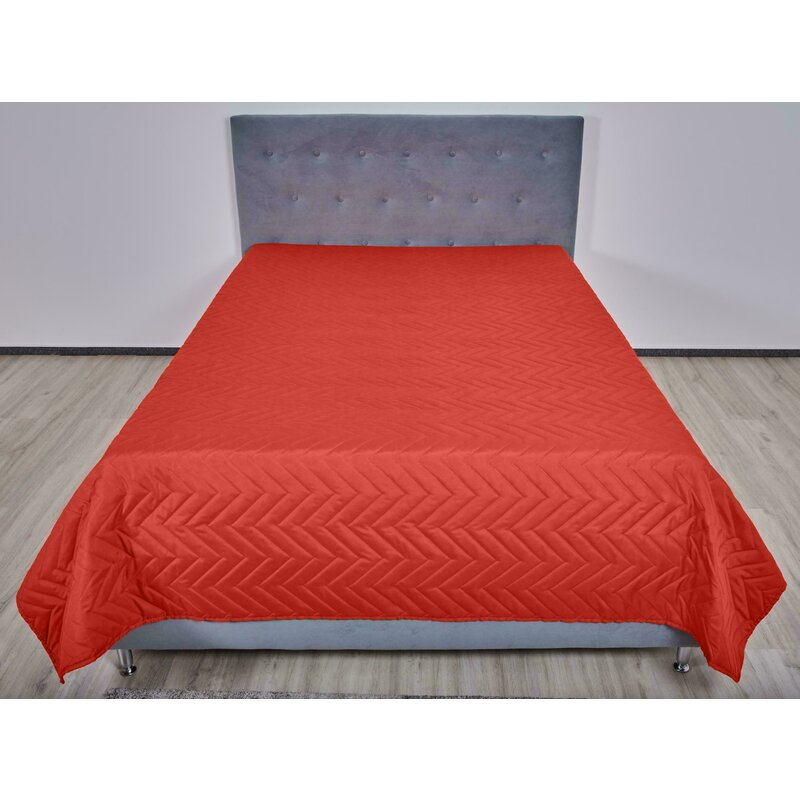 Somnart - cuvertura microfibra, fill 80 g, microfibra, 210x240, rosu