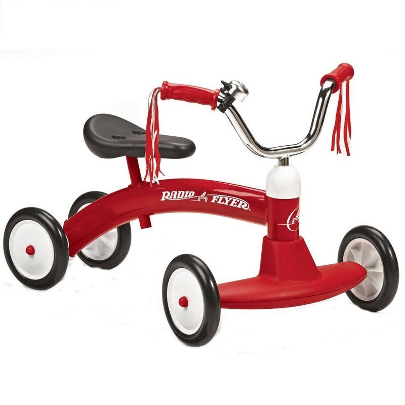 Radio flyer - vehicul fara pedale cvadriciclu scoot about
