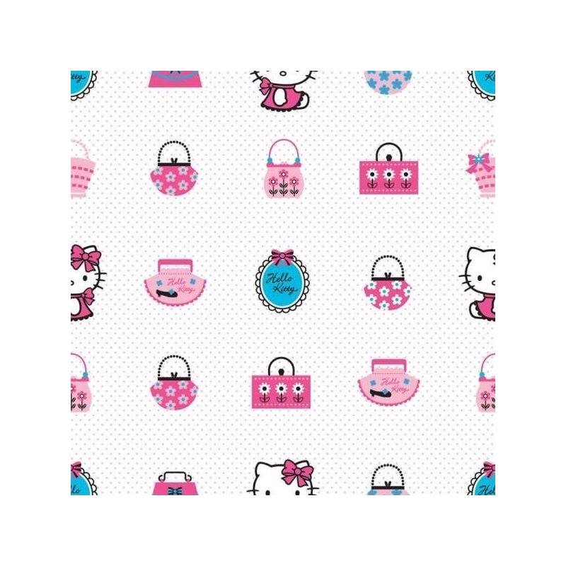 Decofun - rola tapet 10 x 0,52m hello kitty fashion