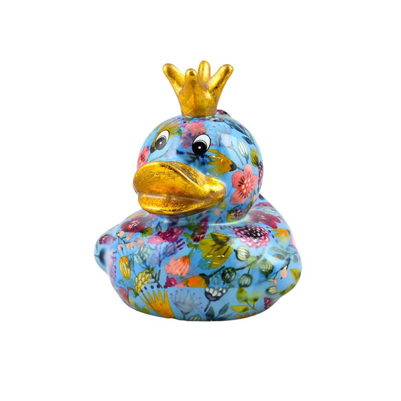 Decoratiune ceramica ratusca ducky h 17 cm