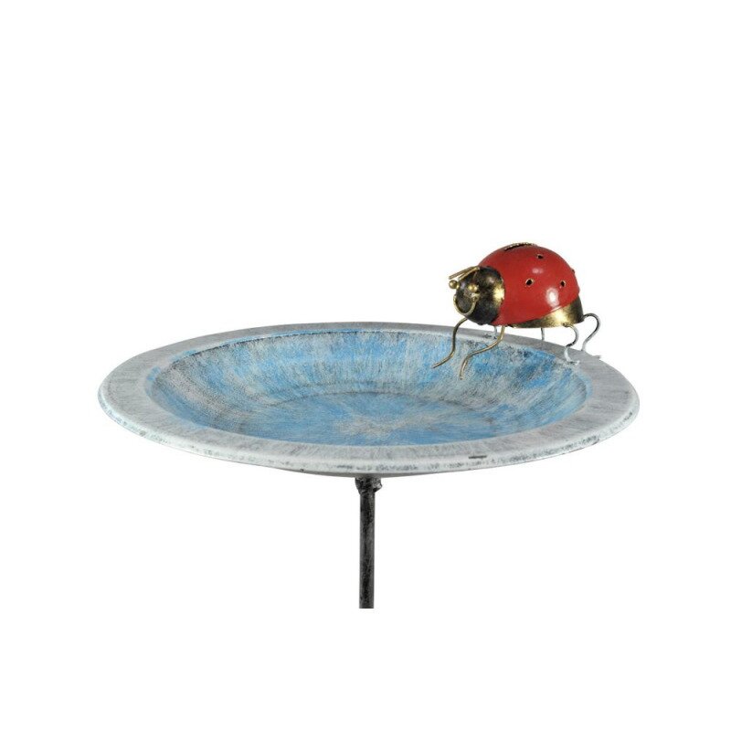 Decoratiune gradina-bazin pasari cu tija-buburuza