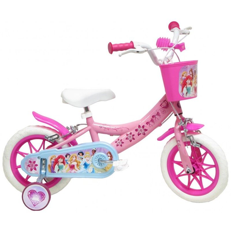 Denver - bicicleta cu pedale , disney princess, 12 , roz