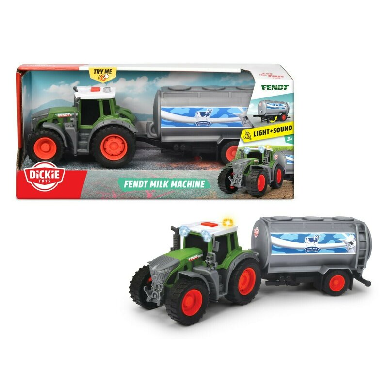 Simba - dickie fendt tractor cu cisterna de lapte