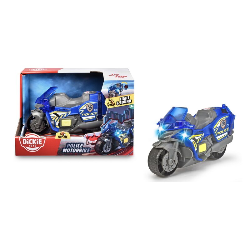 Simba - dickie motocicleta de politie 15cm