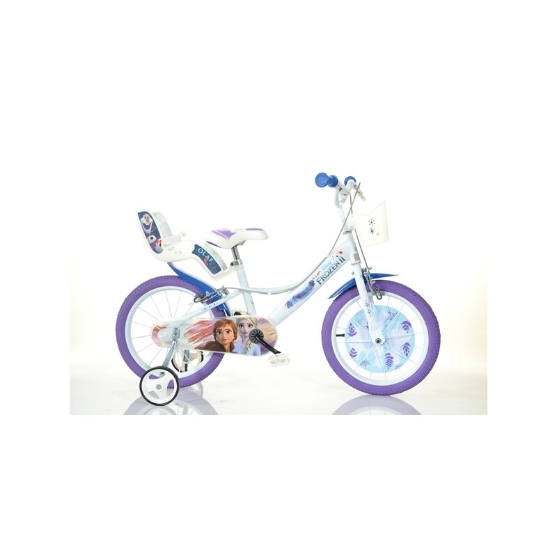 Dino bikes - bicicleta cu pedale , disney frozen, 16 , multicolor