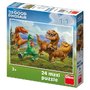 Dino - Toys - Puzzle de podea zauri 24 piese - 1