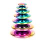 Commotion - Jucarie pentru sortat si stivuit Discuri senzoriale reflective Cu explozie de culori - 1