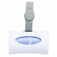 Ubbi - Dispenser portabil pentru pungute scutece  On The Go alb