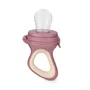 Dispozitiv de hranire, Petite&Mars, Pentru fructe si legume, Include capac de protectie, 6+ luni, Roz - 3