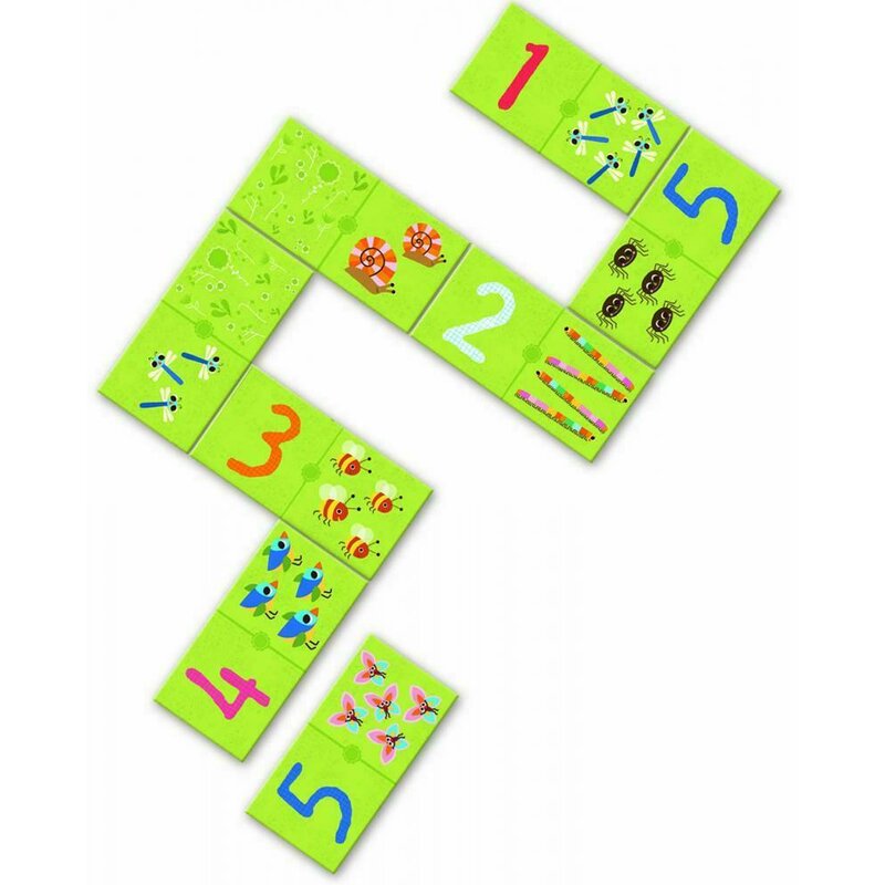 Djeco - domino numere