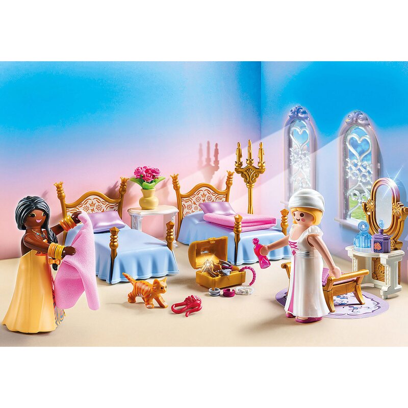 Playmobil - set de constructie dormitorul regal princess