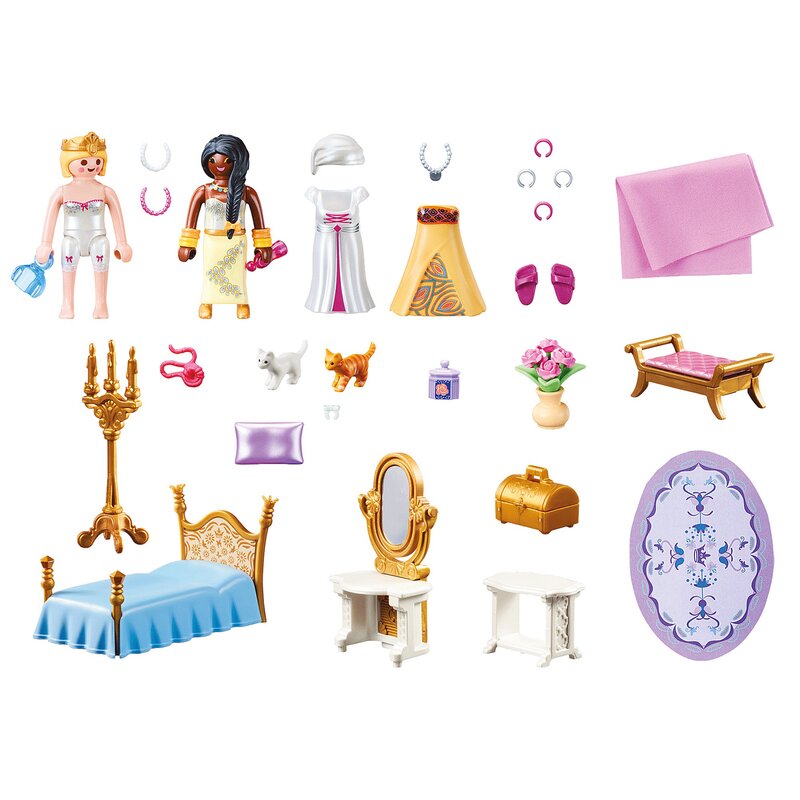 Playmobil - Set de constructie Dormitorul regal Princess